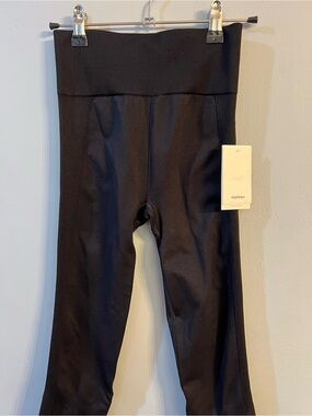 Halfdays High-Waisted Black Leggings